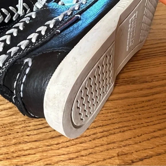 Sebago Womens Shoes 7.5 Apache DockSide Leather Ankle Boot Shoe, Blue - Picture 4 of 11